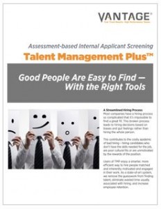 pdf screenshot with main text reading talent management plus