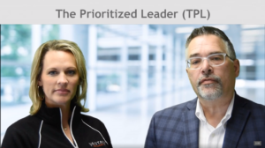 Darrell and Missy with text reading the prioritized leader (tpl)