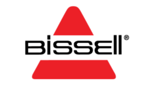 red and black bissel logo