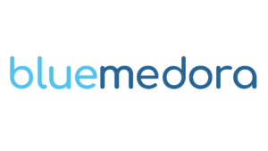 blue white blue medora logo