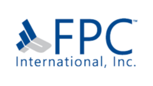 blue and gray fpc international inc. logo