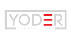 gray and red yoder logo