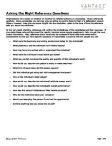 PDF screenshot of asking the right reference questions
